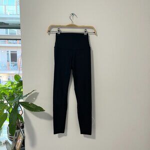 Alo Yoga Black High Rise Leggings Size XXS
